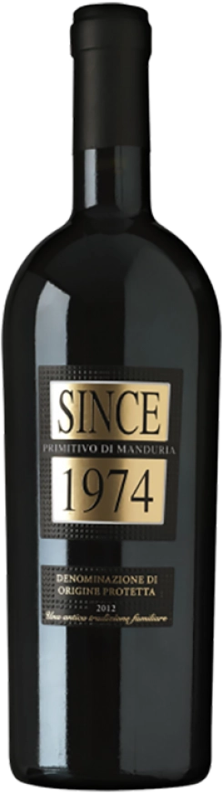 Since 1974 Primitivo di Manduria